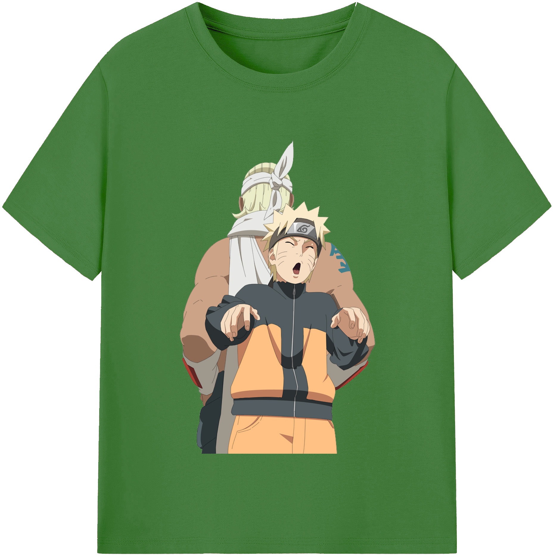 （画像用） NARUTO -ナルト- うずまき ナルト Uzumaki Naruto レディースカジュアルプリントTシャツ（綿100％）